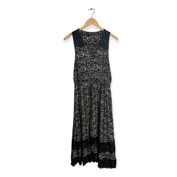 Anthropologie Ranna Gill Cynara Ditzy Print Midi Dress - Picture 3 of 15